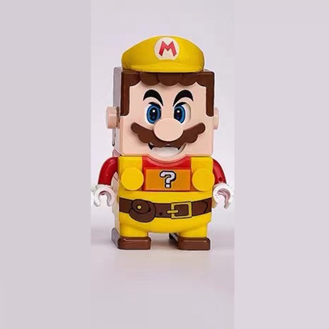 Kits de garaje de decoración de Super Mario, juguetes Headzs, juguetes para coleccionar, decoración de mesa a mano, regalo de vacaciones