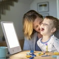 thumbnail image 3 of Verilux HappyLight Luxe - UV-Free LED Therapy Lamp, Bright White Light with 10,000 Lux, Adjustable Brightness, Color, and Countdown Timer, 3 of 3