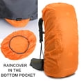 thumbnail image 3 of TFixol FK0399 Cross-Border New 60L Hiking Backpack, Waterproof Foldable Travel Rucksack with Rain Cover, Purple, 3 of 7