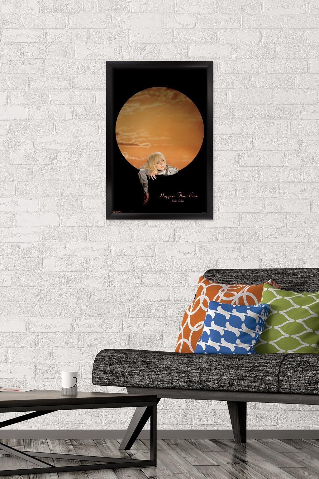 Billie Eilish - Moon Wall Poster, 14.725" x 22.375" Framed