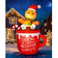 thumbnail image 1 of Decoración inflable navideña zukakii Gingerbread Man de 6 pies, 1 of 6