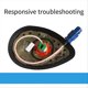thumbnail image 4 of 12762120 Car Shark Fin Sat Nav Antenna Aerial For Saab, 4 of 5