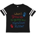 thumbnail image 3 of Inktastic Marathon Runner Future Boys or Girls Toddler T-Shirt, 3 of 5