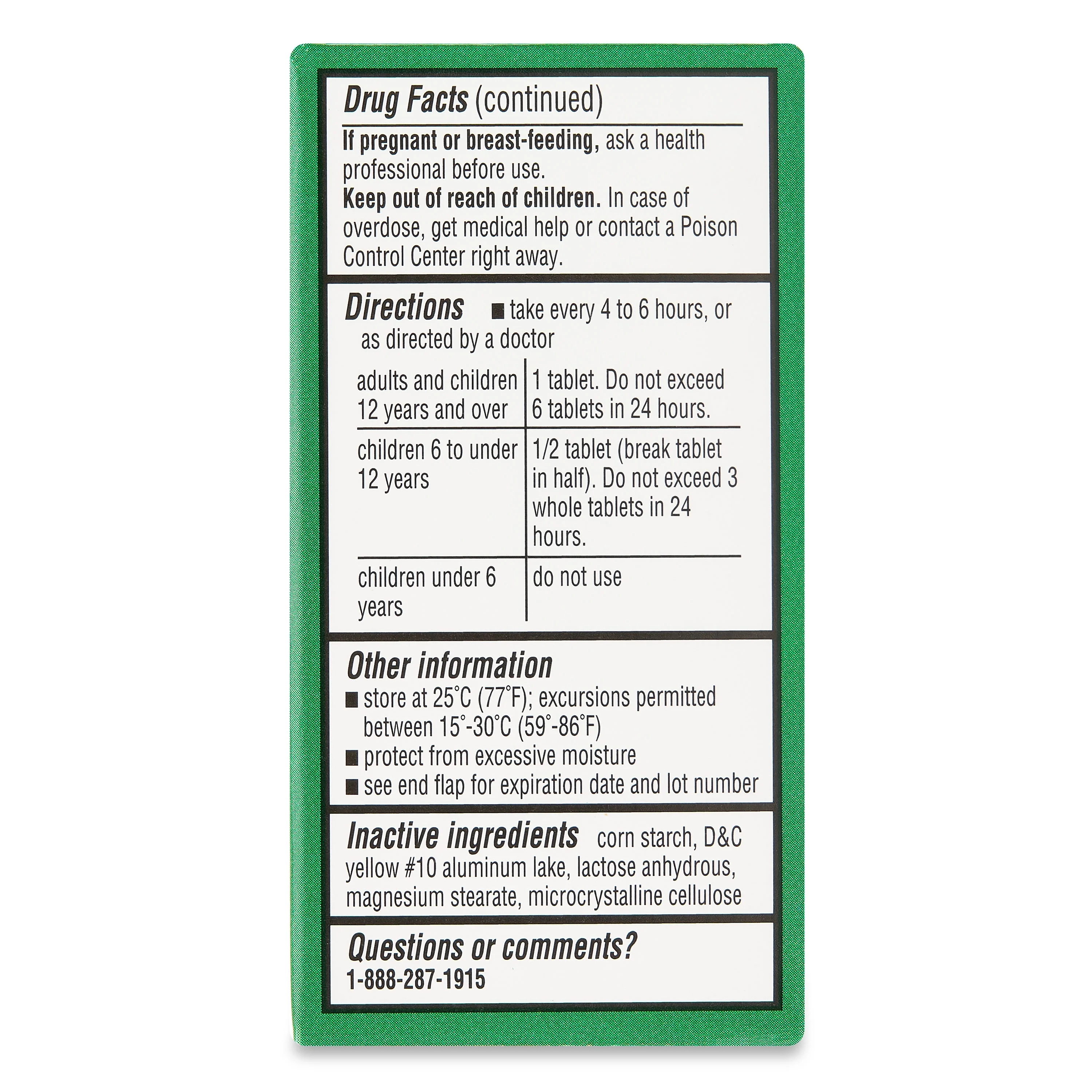Equate Formaldehyde-Free Chlorpheniramine Maleate Allergy Medicine, 100 Tablets, 4 mg