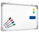 thumbnail image 1 of Pizarron Blanco Magnetico Arcoshop 60x40cm Pared Y Marco De Aluminio, 1 of 6