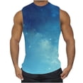 thumbnail image 1 of zfhfof Débardeurs Graphiques pour Hommes Motif Imprimé Sans Manches T-Shirts de Musculation Été Col Rond Chemise de Plage Décontractée, 1 of 5
