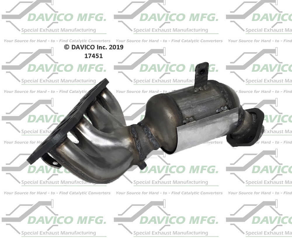Davico Mfg 17451 Direct-Fit Catalytic Converter