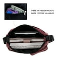 thumbnail image 3 of Duryarhall Multi-pocket Single Shoulder Travel Bag Lightweight Messenger Bag For Women & Men, 3 of 5