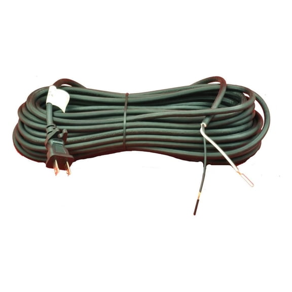 Vacuum Cord 50 in Black 17-2 Wire
