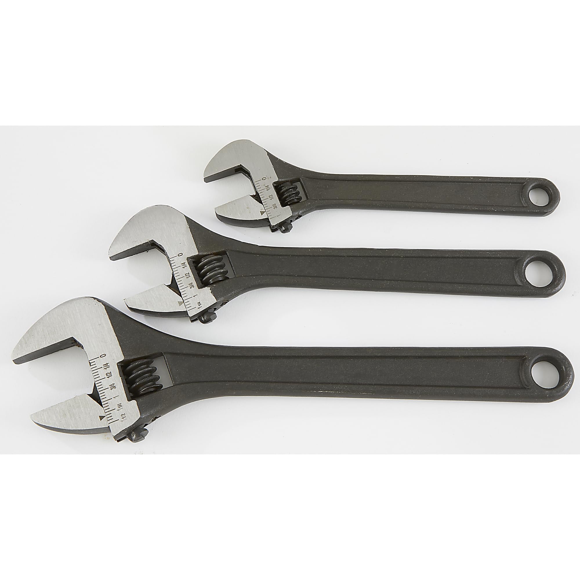 Klutch Adjustable Wrench, 8in., 10in., 12in. x 10.03in.L
