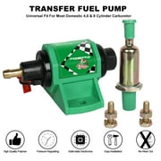 Universal Diesel Electronic Fuel Pump 4-7 PSI 12 Volt Self Priming Transfer