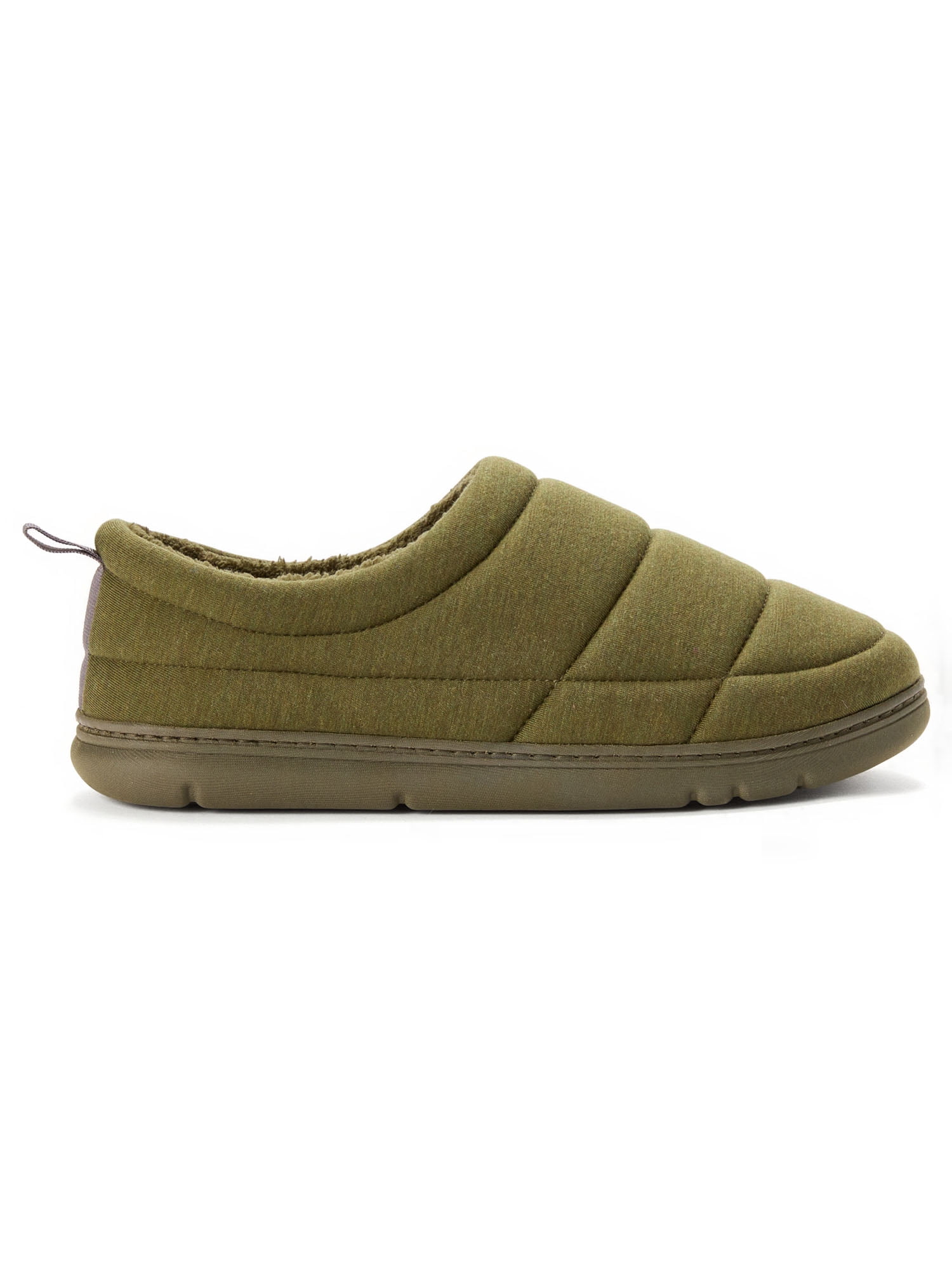 Dearfoams Cozy Comfort Men's Jersey Closeback Slippers