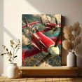thumbnail image 6 of WWII Spitfire Fighter Aircraft Canvas Print, Battle of Britain Vintage Military Home Wall Decor Art, 6 of 8