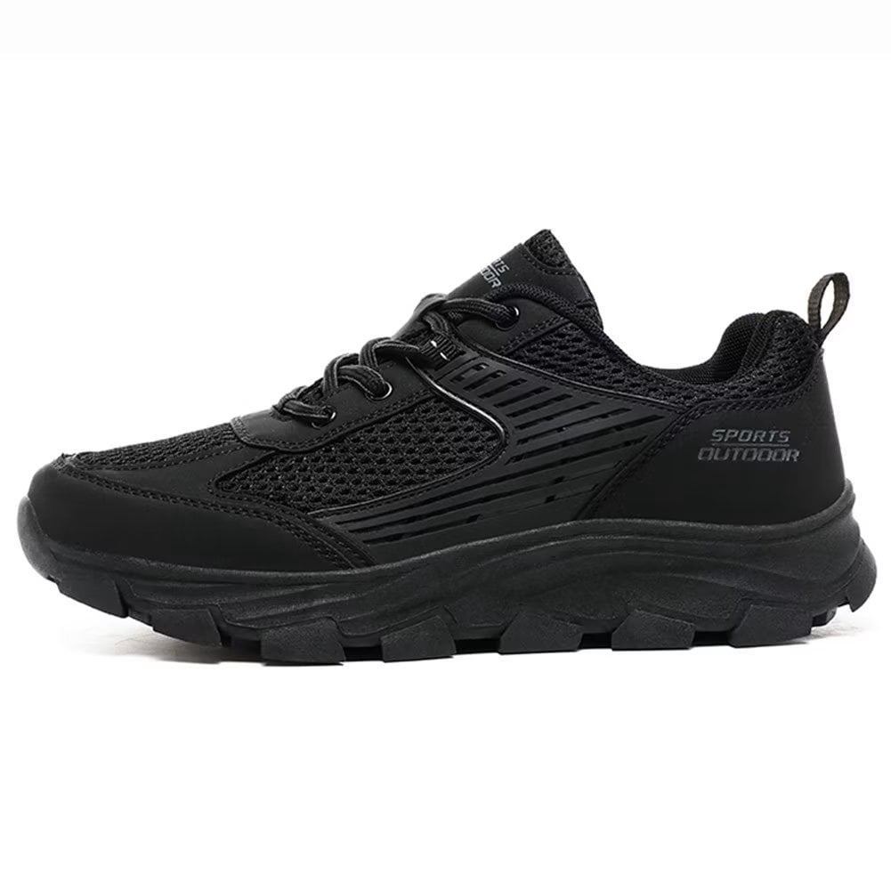 Mens Sneakers Leather Running Shoes Trainers Sneaker Casual Hiking Shoes