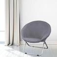 thumbnail image 4 of Maoww Easy To Chair For Folding Fits Slipcover For Easy And Slipcover Easy To Clean In Various Colors Chair Fits black light Grey, 4 of 9