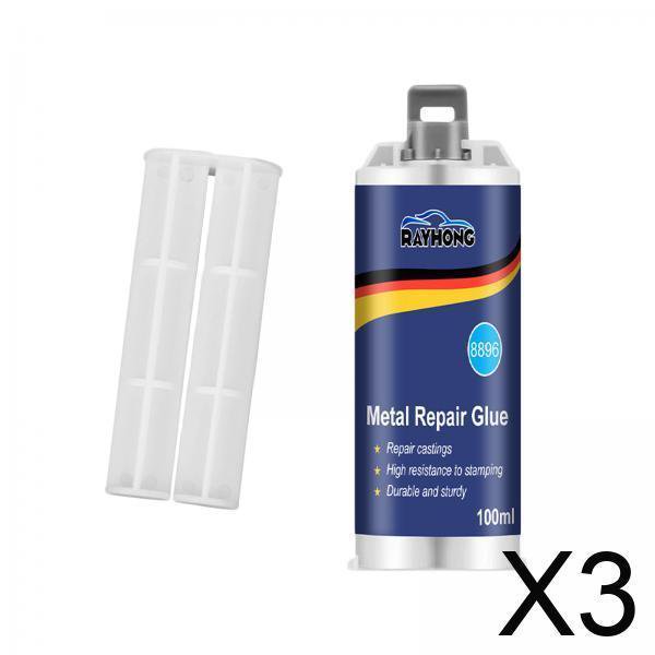pegamento de fundición,Pegamento para reparación de metales Resistente a altas temperaturas,Pegamento de metal a metal Soldadura de solidificación rápida,Resistente al calor Adhesión