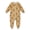 Brown, variant on MICHLEY Baby Sleeping Bag Sack Flannel Wearable Blankets Pajamas 1-6Years | Flannel,Unisex Pajamas, Long Sleeve,Zipper, For Autumn Winter,Suitable Girls And Boys,Warm & Breathable