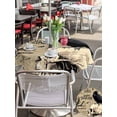 thumbnail image 4 of Outdoor Tablecloth with Umbrella Hole and Zipper, Halloween Round Table Cloth 60 Inch Waterproof Tablecloth, Spooky Black Crow Skull Head Tree Brown Picnic Table Cover for Patio Camping, 4 of 7