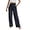 Navy Blue, variant on ZANKLEY Wide Leg Dress Pants Women's High Waisted Dressy Trousers
