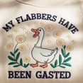 thumbnail image 2 of Flabbersgasted Embroidered Sweatshirt, My Flabbers Have Been Gasted Shirt, Funny Goose Tee, Snarky T-Shirt, 2 of 5