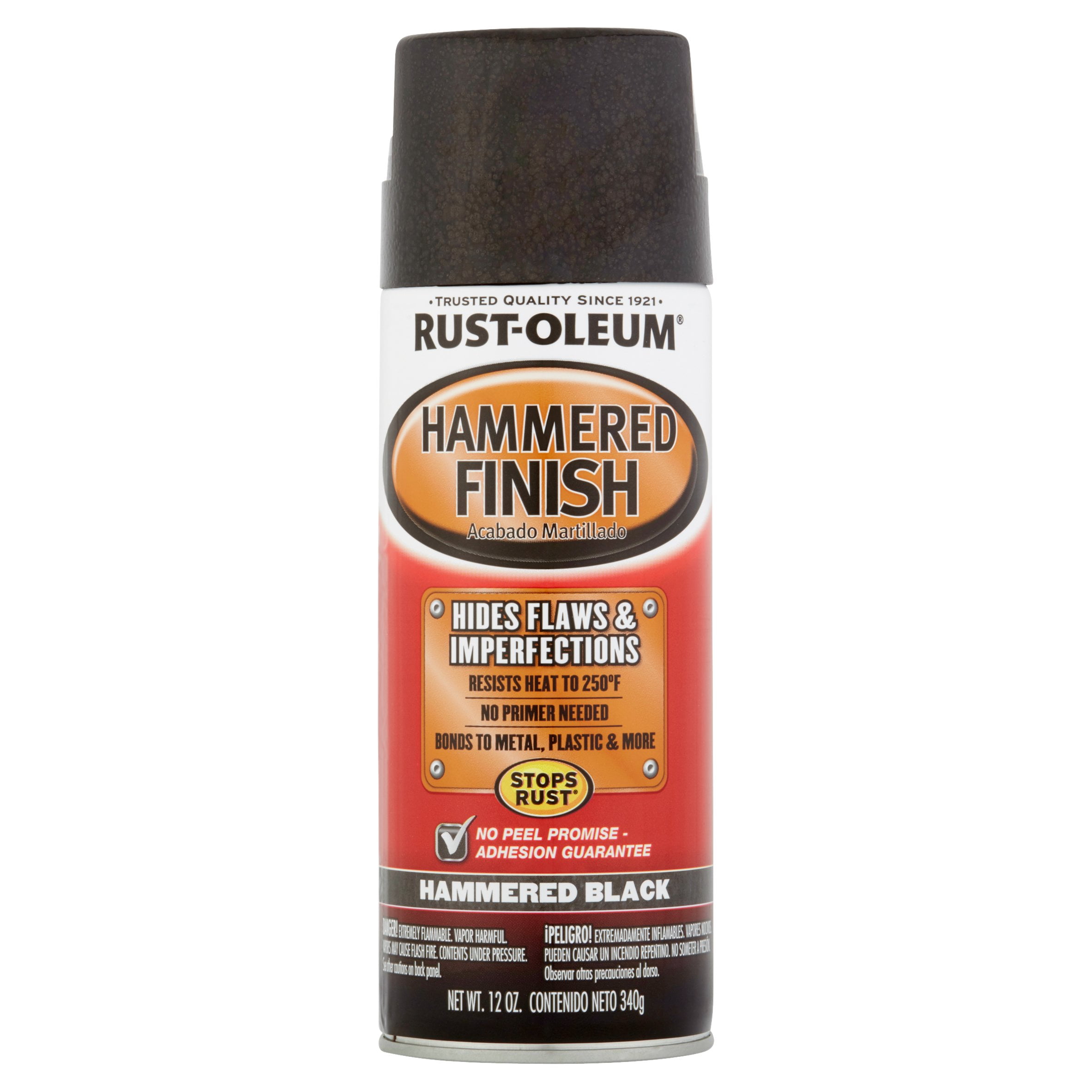 RustOleum Hammered Finish Black, 12 oz