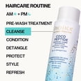 thumbnail image 4 of Pacifica Beauty, Coco Peptide Damage Care Shampoo + Conditioner Set, Dry &amp; Damaged Hair, Repair Damage from Bleach, Color, Chemical Services, &amp; Heat, Coconut, Peptide, Treat Split Ends, 4 of 13