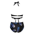 thumbnail image 5 of fvwitlyh Bikini Sets for Women High Waist Swimsuits Push Up Swimsuits Women Two Piece Bikinis Bathing Suits Bikini Sets for Women 2 Piece Bikinis Swimwear Shoulders Push up Bathing Suits, 5 of 5
