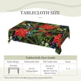 thumbnail image 6 of Christmas Tablecloth 54x72Inch, Christmas Table Clothes for Rectangle Tables, Snowman Christmas Tablecloth, Winter Holiday Tablecloth for Christmas Decoration, Party and Family Gathering, 6 of 6