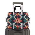 thumbnail image 2 of FORMRS 16" Laptop Bag Carrying Sleeve Case with Handle Travel Shoulder Briefcase, Green Abstract, 2 of 8