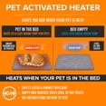 thumbnail image 4 of K&H Pet Products Amazin’ Kitty Pad Heated Gray 20 X 15 Inches - 1 pack, 4 of 10