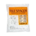 thumbnail image 2 of deevoka 2x100Pcs Tile Spacers Cross Tile Leveling System Spacer for Wall Floor Tiles, 2 of 9