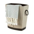 thumbnail image 5 of Organize It All Multi-Purpose Canvas Basket in Beige, 5 of 9
