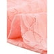 thumbnail image 5 of Blusa Semitransparente Con Cuello Alto Y Manga Corta Con Abertura En La Espalda Y Encaje Para Mujer Allegra K Rosas XL, 5 of 6