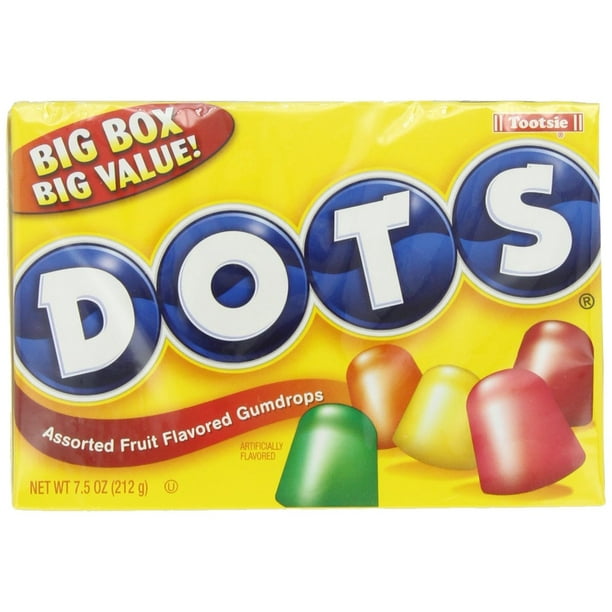 Tootsie Dots Assorted Flavors, 7.5000-Ounces (Pack Of 12) - Walmart.com ...