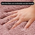 thumbnail image 5 of U-shaped thickened bathroom floor mat, plush material, bathtub absorbent mat, anti slip foot mat, bathroom small carpet, entranc, 5 of 9