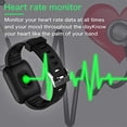 thumbnail image 3 of Montre Intelligente Tension Artérielle Montre Intelligente Femmes Moniteur de Fréquence Cardiaque Traqueur D\'entraînement Physique Montre de Sport pour Android iOS, 3 of 6