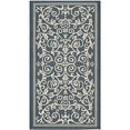 thumbnail image 3 of Safavieh Courtyard Navy Indoor Outdoor Rug - Runner 2'7" x 5', 3 of 5
