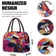 thumbnail image 2 of Insulated Lunch Bags for Women Reusable Cooler Bag Waterproof Large Lunch Box Portable Lunch Kit for Work Picnic Beach (Colorful Polka Dots), 2 of 5