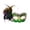 A001- Style A, variant on Mardi Gras Mask for Women, Purple Green Gold Glitter Half Face Mask with Peacock Feather, Masquerade Mask for Women Party 12.6 X 6.3 Inch