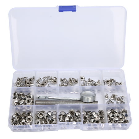 Aluminum Alloy Snag Kit, Leather Rivets Rivet Installation Kit For ...