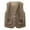 Brown1, variant on Cethrio Boys Fleece Vest, Thermal Ligntweight Fall Winter Sleeveless Jackets with Pockets Brown Size 10-12