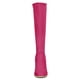 thumbnail image 3 of Botas hasta la rodilla Allegra K Tacón grueso Cremallera lateral Punta redonda Rosa caliente 41, 3 of 7