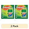 (2 pack) Zyrtec 24 Hour Allergy Relief Tablets with 10 mg Cetirizine HCl, 60 Count