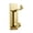 Gold, variant on Stainless Steel No-Drill Adhesive Hook | Super Strong Removable Wall Hook for Kitchen, Bathroom, Dorm, Office | Black