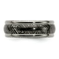 thumbnail image 4 of Edward Mirell Timoku 8mm Domed Ridged Edge Band, 4 of 8