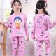 thumbnail image 1 of Conjunto de pijamas de verano para niños y niñas, ropa de casa con dibujos animados, 1 of 4