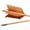 6PCS brown, variant on 6pcs 32" Wooden Arrows 4pcs Feathers Flu-Flu Traditional Longbow Archery Hunting