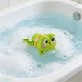 thumbnail image 4 of Children Bath Toys for Babies Swimming and Water Play Toys Wind Up Floating Boat Green Pink, 4 of 6