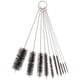 thumbnail image 1 of Juego de 10 limpiadores de tuberías Juego de cepillos de limpieza de pajitas para botellas Mango de acero inoxidable Cepillos de tubos flexibles Tamaño múltiple Fokelyi HQ-250, 1 of 2