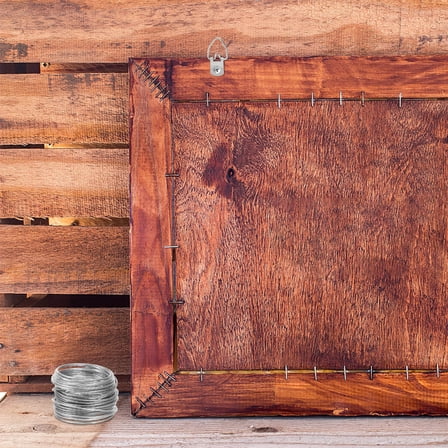 GAXIRE Picture Frame Backing Clips with Universal Coil Hangers for Easy and Secure Wall Art Hanging and Display